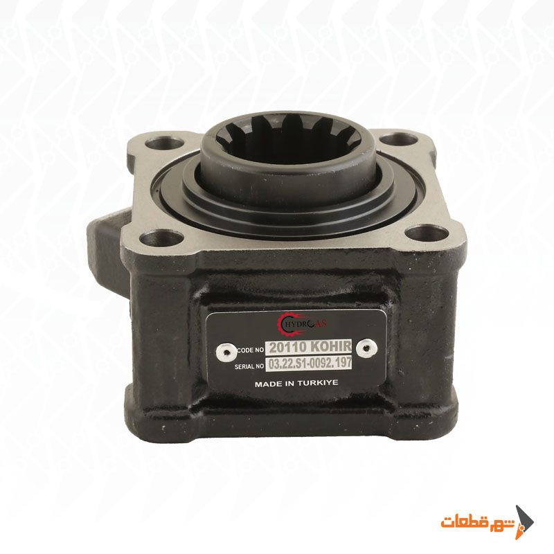 پشت گیربکس چهارگوش 1 ZF چدن