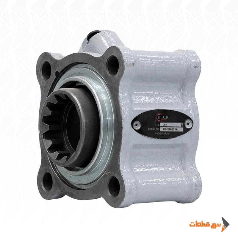 پشت گیربکس چهارگوش 1 ZF چدن