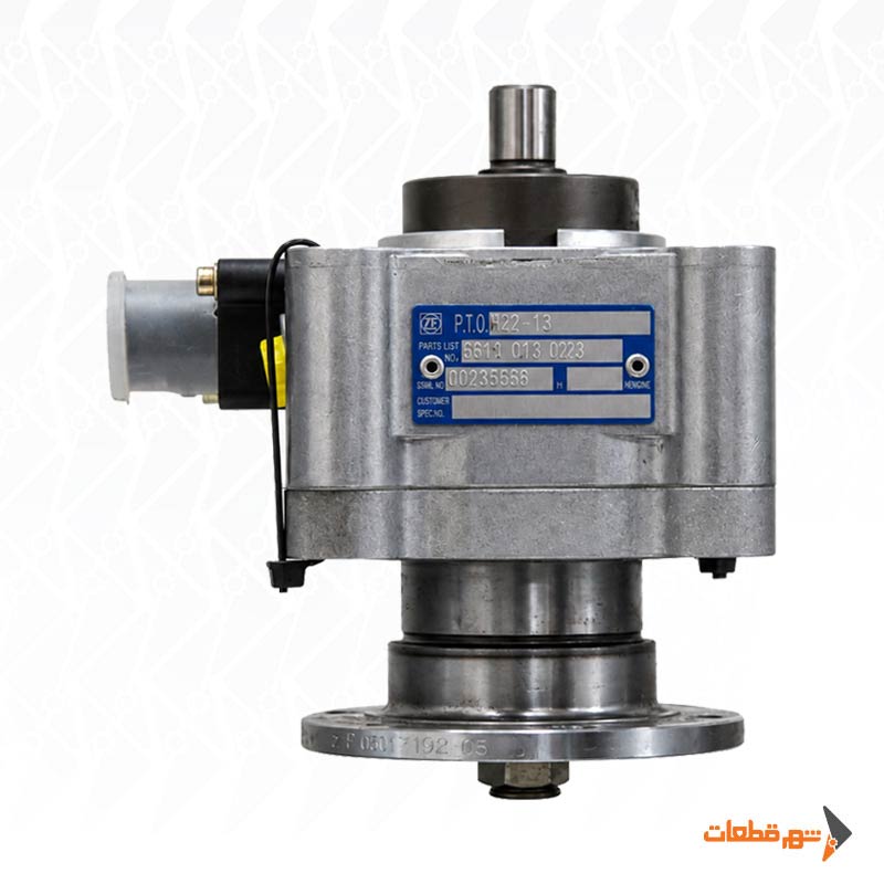 پشت گیربکس ZF1 (همراه با آداکتور)